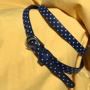 Polka dot belt